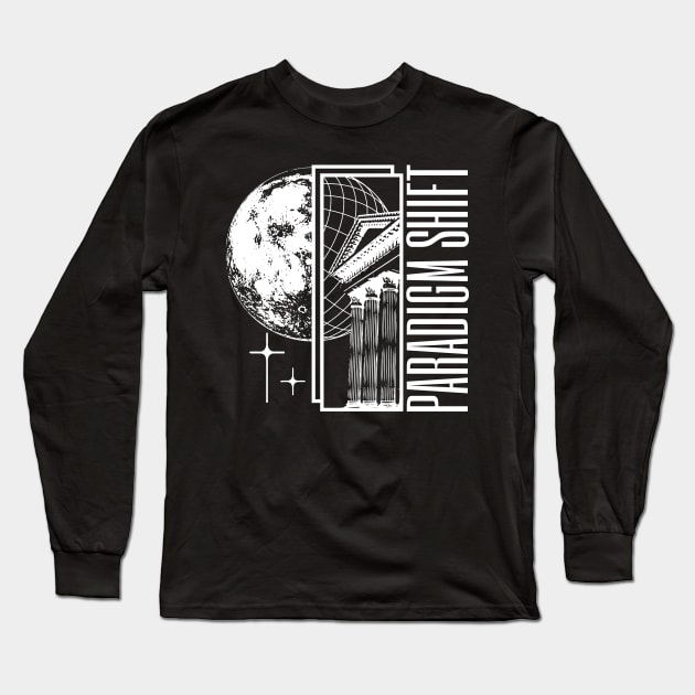 PARADIGM SHIFT Long Sleeve T-Shirt by TextGraphicsUSA